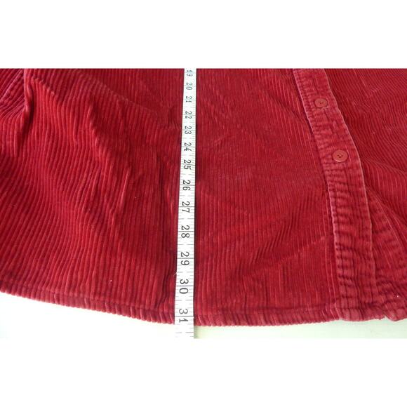 Carolina Blues Women's Plus Corduroy Jacket 2XL Shacket Button Front Layer Y2K - Picture 7 of 9